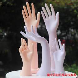 模特女手模道具 手模美甲 加重仿真手模型假手套展示拍照戒指首