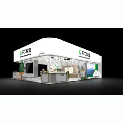 上海展台设计搭建服务公司fic食品添加剂展览会展位设计制作装修