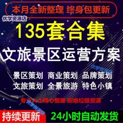 文旅景区景点项目旅游产业运营推广传播PPT规划营销策划方案