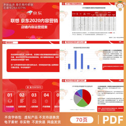 2020-联想京东店铺内容运营专项提案策划方案干货盘点线上运营活
