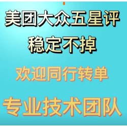 【美团大众】代运营团购优化点评代运营星级内容策划美团托管