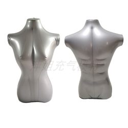 充气男女服装模特架上半身人台塑料模型衣服展示架内衣拍照道具