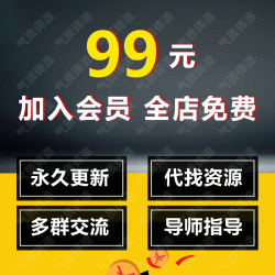2020PS设计短视频素材社群直播带货课程VIP会员全店免费下载