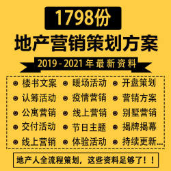 房地产营销策划方案PPT暖场活动认筹开盘节日推广开放方案