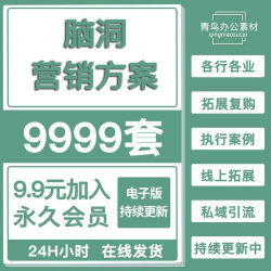 脑洞营销方案大全开业促销策划执行案例拓客复购实体店中秋活动
