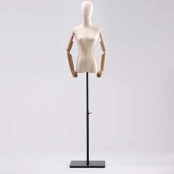 模特展示架女服装店展示模特道具女半身橱窗模婚纱拍照假模特人偶