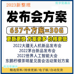 2023发布会大型活动执行手册设计搭建舞台策划PPT方案全案新品