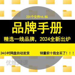 2024新品广告人品牌介绍手册设计排版4A公司营销策划推广PPT模板