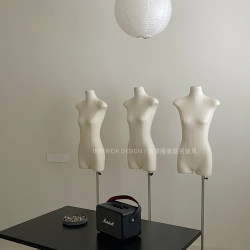 服装店女装模特展示架半身韩版无手扁身模特女高档橱窗假人台道具