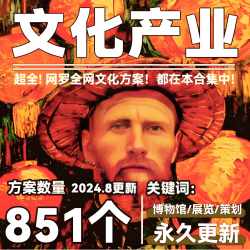 2024文化产业博物馆策划方案艺术展览营销推广市场传播PPT新模板
