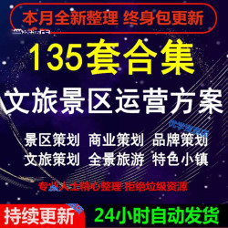 文旅景区景点项目旅游产业运营推广品牌传播PPT规划营销策划方案