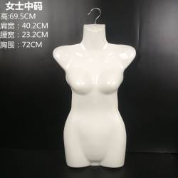 模特道具女半身儿童女装塑料胸服装男模特片衣服展示架挂壁板假人