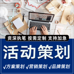 活动策划方案ppt设计商业营销方案广告策划品牌全案开业活动代写