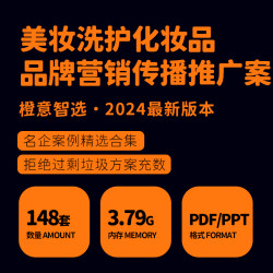 美妆化妆洗护肤品新品上市品牌种草整合营销策划传播推广方案PPT