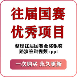往届创新创业大赛互联网＋国奖作品合集策划书路演PPT视频