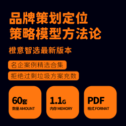 品牌策划定位策略模型方法论文案策划市场营销培训PPT美化编辑
