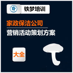 家政保洁服务公司营销活动策划方案 网络营销宣传推广运营计划案