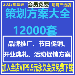 公司活动策划方案ppt企业营销模板全案推广开业宣传传播企划