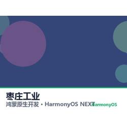 鸿蒙原生开发｜枣庄工业app软件定制开发鸿蒙版
